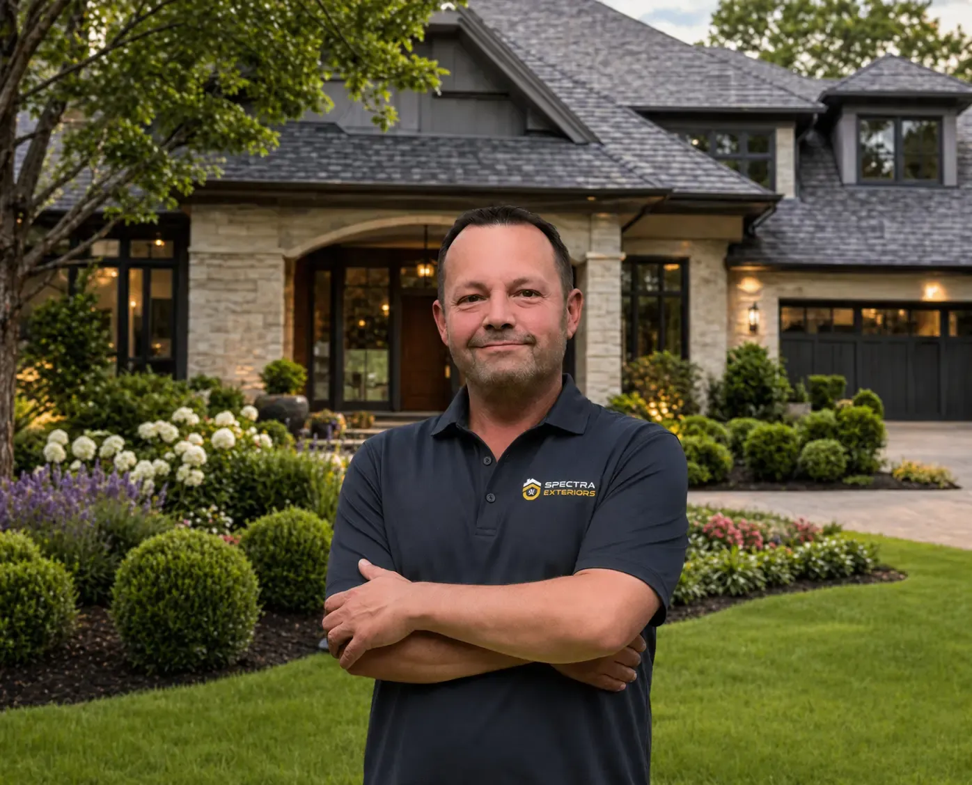 Darryn Flint, owner of Spectra Exteriors